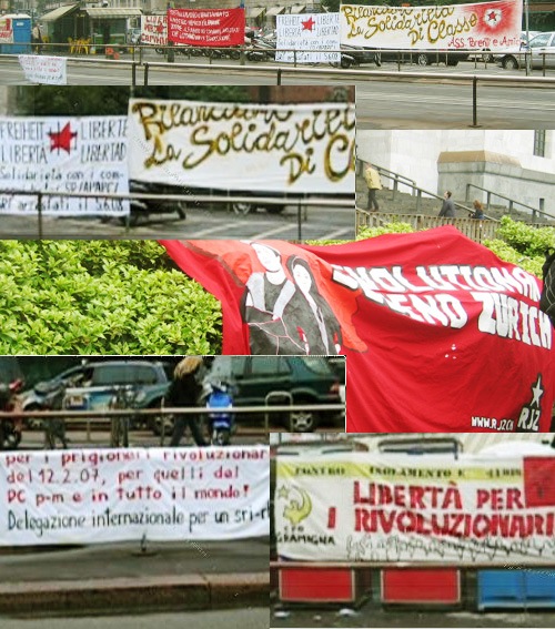 Manifestation pour le SR à Milan