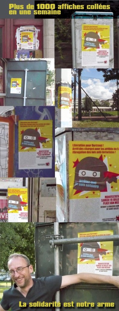 Collages de solidarité