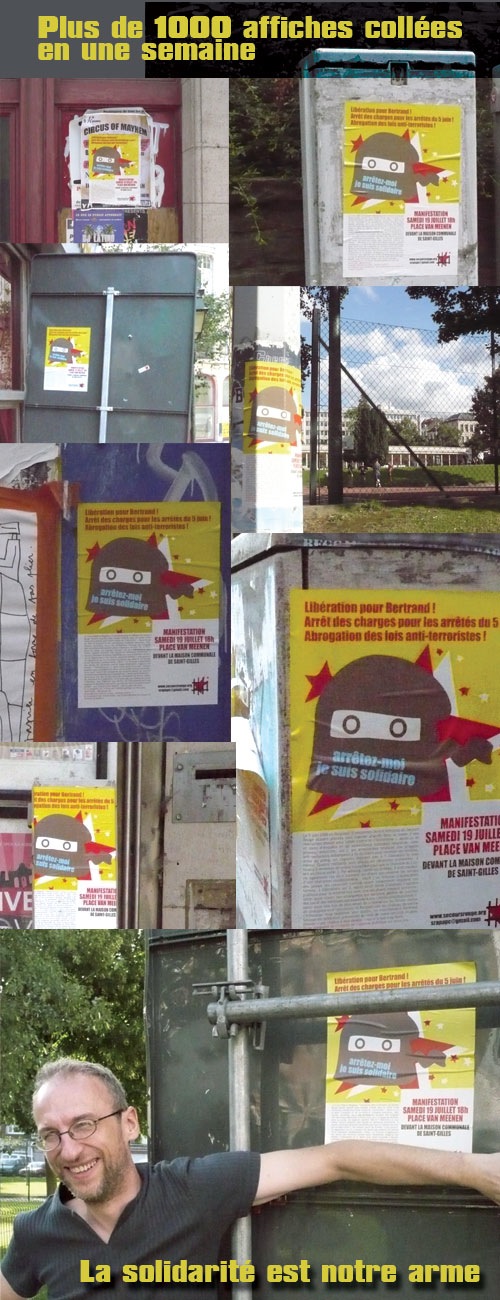 Collages de solidarité