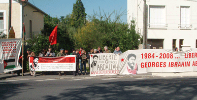 Manifestation pour GI Abdallah