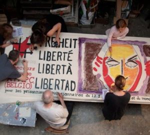 Atelier calicot du Secours Rouge