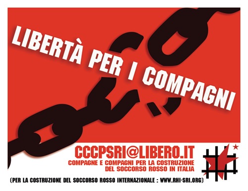 Autocollant pour la solidarité au procès