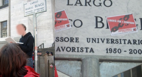 Prise de parole du SRI au procès de Milan