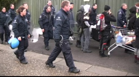 Blocage du centre fermé de Vottem