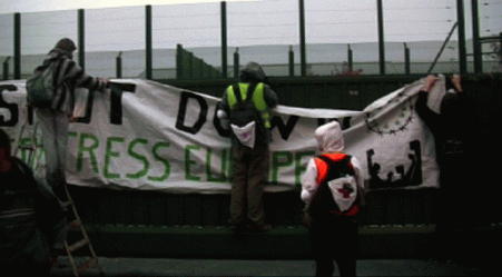 Blocage du centre fermé de Vottem