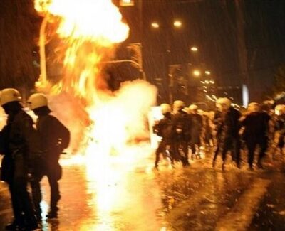 Affrontements à Athènes