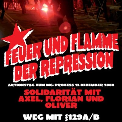 Affiche pour le Militante Gruppe