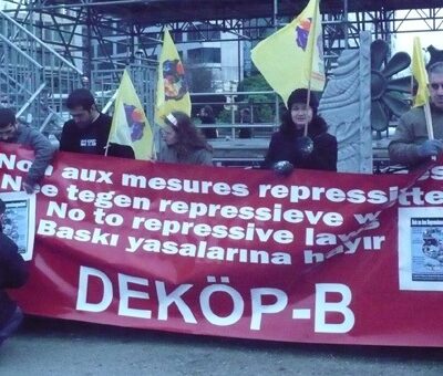 Manifestation contre les lois anti-terreur en Turquie