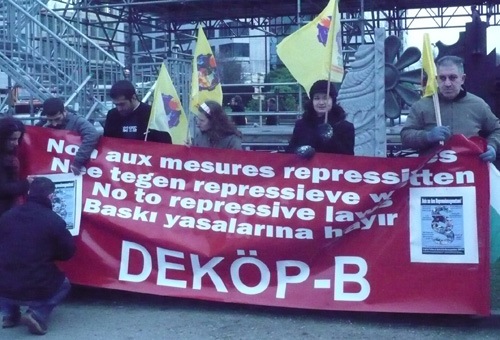 Manifestation contre les lois anti-terreur en Turquie