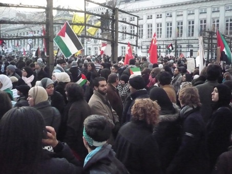 Manifestation pour Gaza