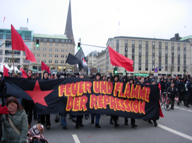 Manif pour le MG à Hambourg