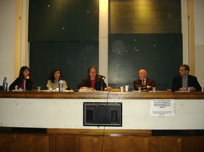 Estrade de la conférence