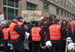 Manifestation de sans-papiers
