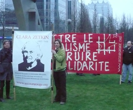 Manif pour la journée de la femme