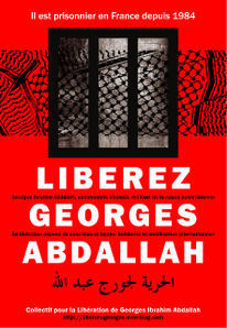 Affiche de soutien à Georges Ibrahim Abdallah