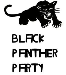 Jaquette de la brochure sur le Black Panther Party