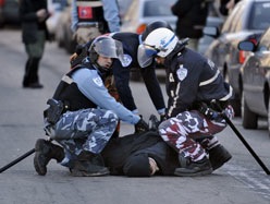 Manifestation à Montréal