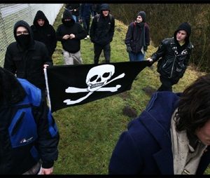 Manifestation pour Olivier du Lappersfort