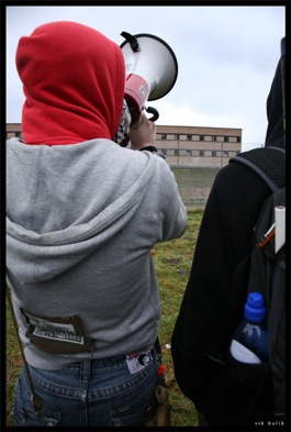 Manifestation pour Olivier du Lappersfort