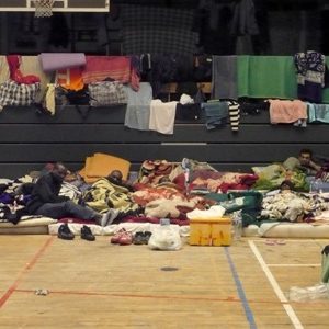 Occupation des sans-papiers à l'ULB