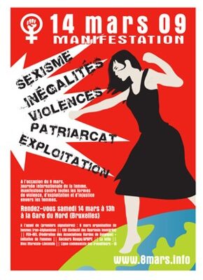 Affichette pour le 8 mars