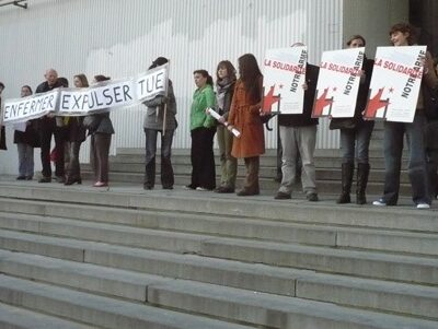 Manifestation pour Caner Altintas