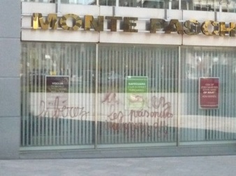 Bombage solidaire à Bruxelles pour les prisonniers italiens