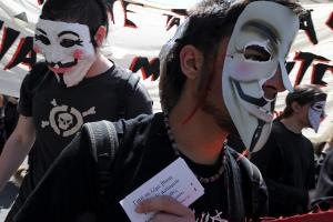 Manifestation à Athènes