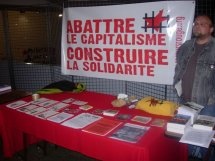 Stand du SR au meeting pour G.I. Abdallah