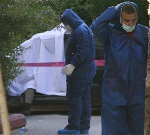 Meurtre d'un policier à Athènes