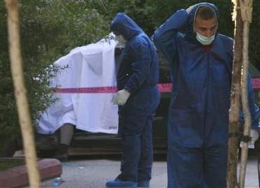 Meurtre d'un policier à Athènes