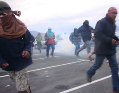 Manifestation de l'USTKE
