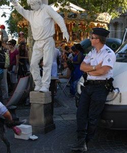 Policier à Avignon