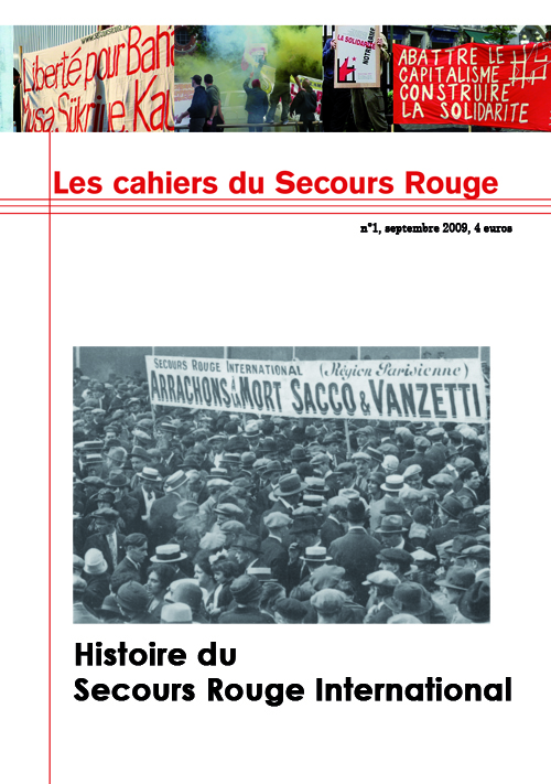 Jaquette du cahier 1