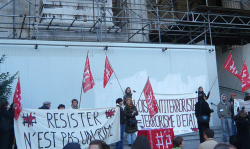 Délégation SR au procès DHKP-C