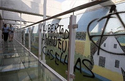 Action de solidarité avec Casellas