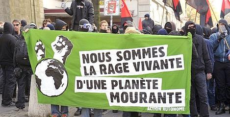 Manif anti-OMC