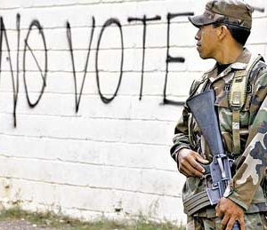 Répression au Honduras