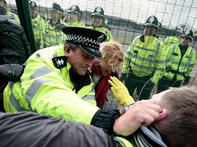 Manifestation en Angleterre