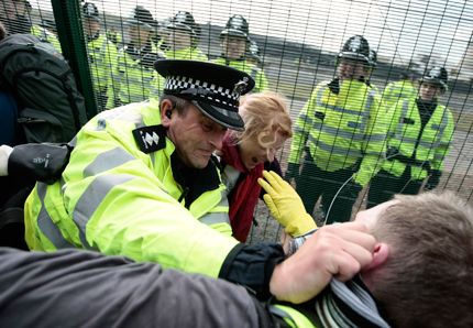 Manifestation en Angleterre