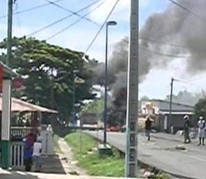 Affrontements à Mayotte