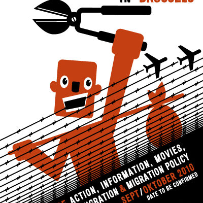 Affiche du NoBorderCamp