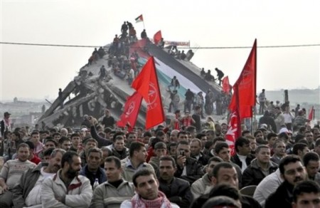 Manifestation à Gaza