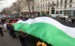 Manif pour Gaza à Bruxelles