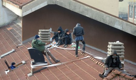 Action contre un squat à Turin