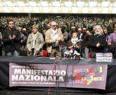 Manif pour les prisonniers basques