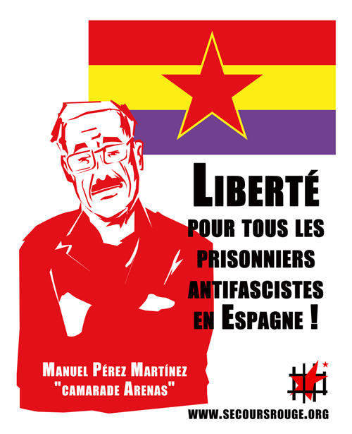Affiche pour les prisonniers espagnols