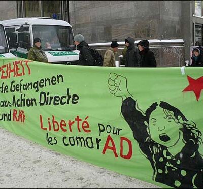 Calicot pour les prisonniers d'AD