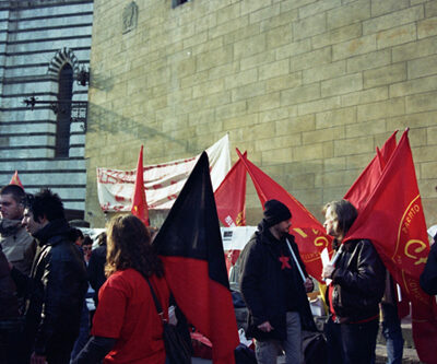 Manifestation à Pistoia