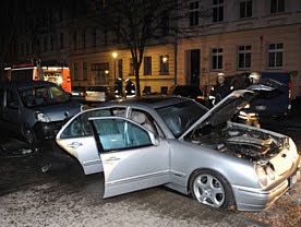 Incendie de voiture en Allemagne